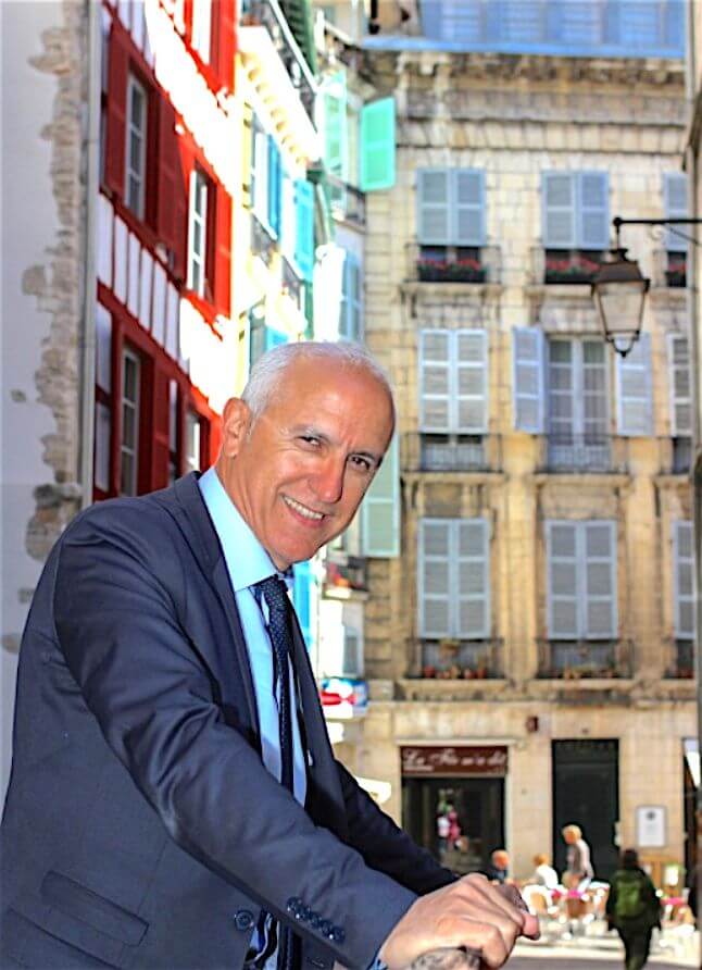 André Garreté, présdident de la CCI Bayonne Pays Basque